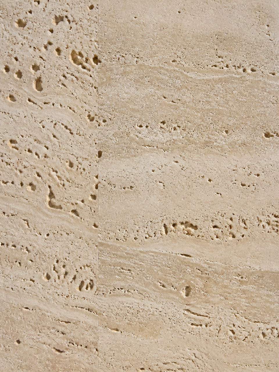 Travertine finish