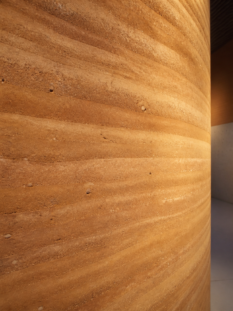 Rammed Earth finish