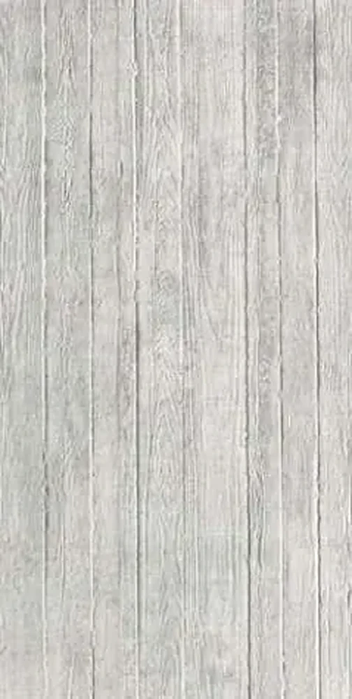 3D Wood Concrete Board — Light Grey